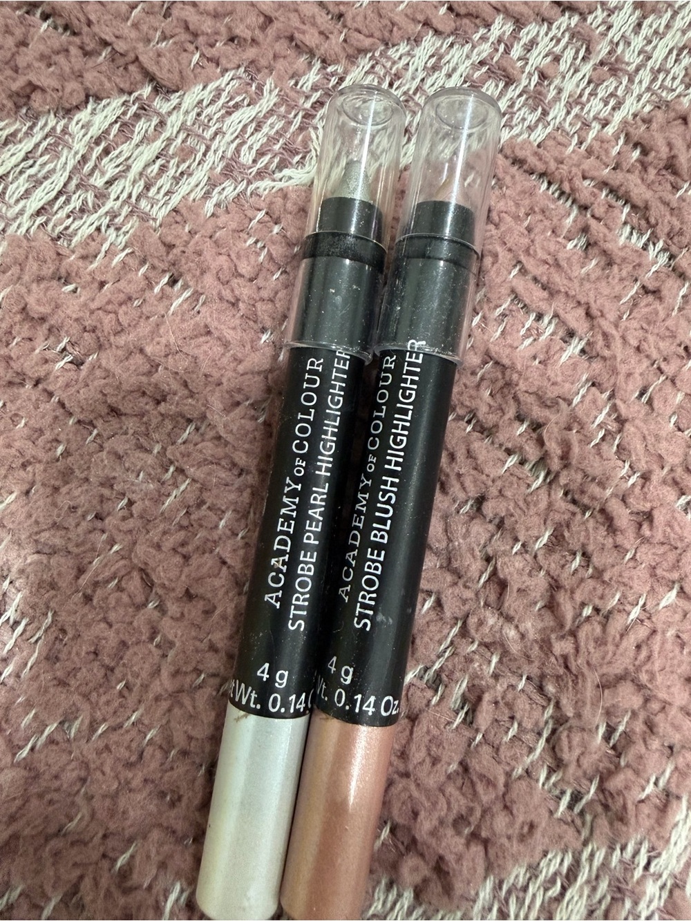 Strobe Highlighter Duo — Pearl & Blush
